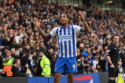 SALUD: El brasileño, Joao Pedro, anotó en tiempo de compensación el gol de la victoria