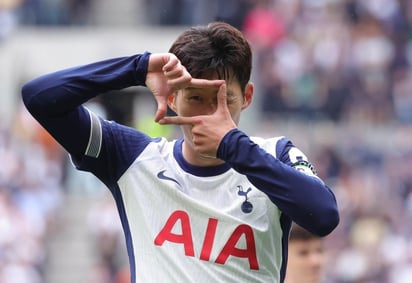 DEPORTES: Heung-Min Son celebra el 4-0