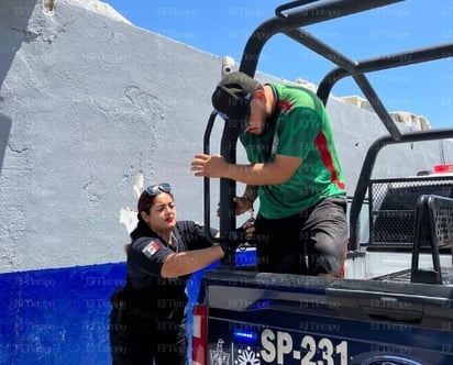 policiaca: El acusado fue llevado ante el juez calificador en turno.