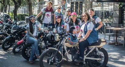 Motociclistas se unen al GAC en su lucha contra el cáncer