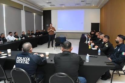 Reunión de Mandos de Seguridad Estatal y Municipal en Monclova