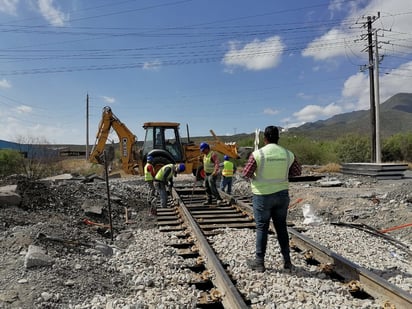 monclova: La vía presentaba un deterioro considerable