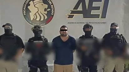 Cae líder de grupo criminal que operaba en García, Nuevo León