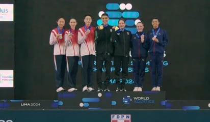 deportes: Diego Villalobos finaliza histórica actuación en el Mundial Juvenil de Natación Artística