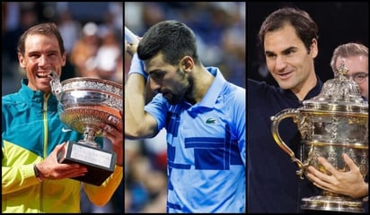 deportes: Este 2024 será la primera vez en 22 años que ni Novak Djokovic, ni Roger Federer o Rafael Nadal ganan un Major.