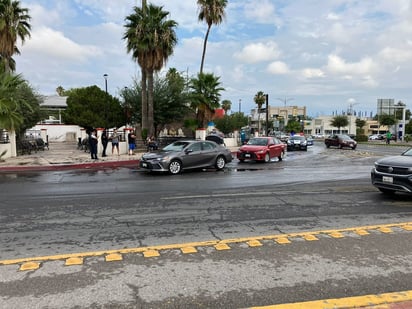 policiaca: Los ajustadores de las aseguradoras de los coches respondieron por los daños. 