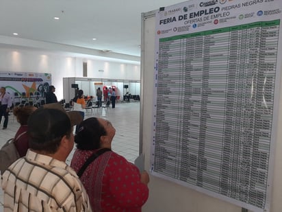 Piedras Negras: Las ferias buscan integrar a los jóvenes al mercado laboral con salarios superiores a 16 mil pesos.