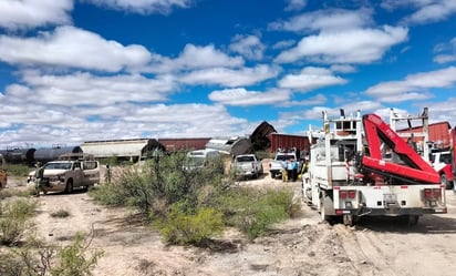 Chihuahua: El cuerpo del menor de 4 años fue encontrado en los vagones y la tierra que se juntó en el lugar. 