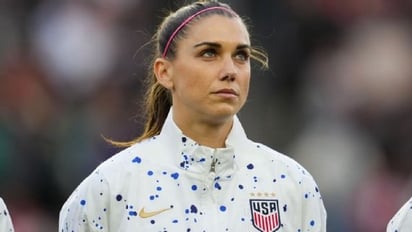 DEPORTES: Tras anunciar que está embarazada, Alex Morgan, de 35 años de edad, dijo que el domingo jugará el último partido