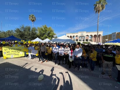 monclova: En conmemoración del Día Mundial de la Prevención del Suicidio, Monclova realizó una marcha masiva liderada por el Ayuntamiento