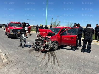 Policiaca : La dama fue llevada a la clínica 7 del Seguro Social de Monclova.