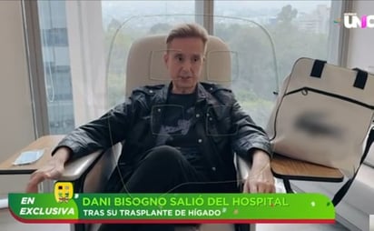 Farándula: Daniel Bisogno reaparece en \'Ventaneando\' a través de un video tras someterse a un trasplante de hígado.