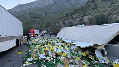 REGION: El tráfico estuvo afectado por más de una hora hasta que las autoridades liberaron la vía
