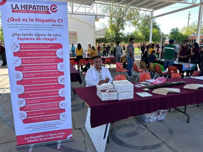 Jurisdicción lleva Feria de la Salud a Estudiantes del CBTis 34