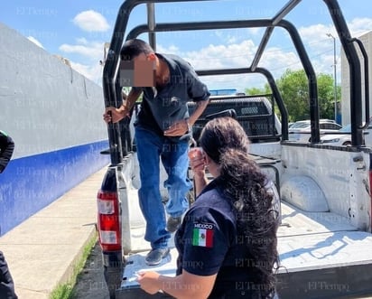 policiaca: El acusado quedó a disposición del juez calificador en turno.