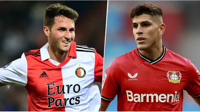 DEPORTES: Feyenoord, que contó con el mexicano Santiago Giménez, fue goleado por el Bayer Leverkusen