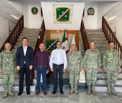 Torreón: Manolo Jiménez reiteró su apertura para seguir trabajando en equipo con esta mesa de seguridad y justicia de Torreón