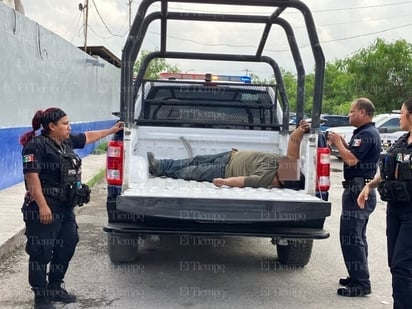 policiaca: El acusado fue remitido a los separos municipales.