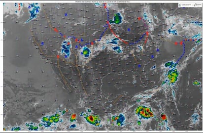 Nuevo frente frío ocasionará lluvias fuertes en Coahuila: Nuevo frente frío se aproxima a la frontera norte, causando lluvias y rachas de viento de hasta 60 km/h en Coahuila.