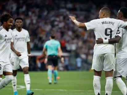 Mbappé y Vinicius se combinaron para darle la victoria al Madrid: El conjunto merengue se ubica en la segunda plaza de la tabla de posiciones con 14 puntos

