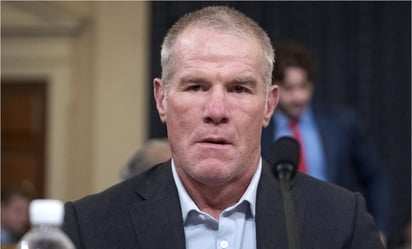 Deportes: Brett Favre revela diagnóstico de Parkinson en comparecencia ante el Congreso de Estados Unidos.