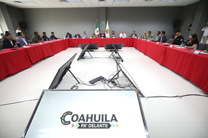 torreón: Gobernador preside reunión estatal de seguridad y reitera compromiso para mantener a Coahuila a salvo