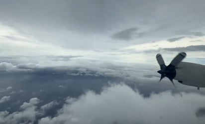 VIDEO: Así se ve el ojo del huracán Helene desde un avión cazahuracanes; el ciclón llegará a Florida este jueves