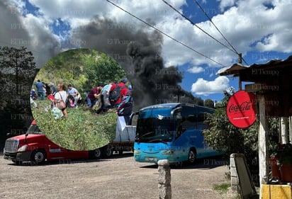 Monclova: 47 pasajeros que iban de viaje a playa de Mazatlán fueron bajados del autobús por delincuentes