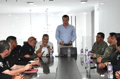 Torreón: La reunión de seguimiento, que contó con la participación del Secretario de Seguridad y diversos cuerpos de seguridad