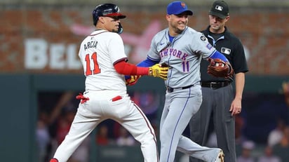 deportes: La pelea se puso al rojo vivo, cuando Mets derrotó el domingo 5-0 a Milwaukee Brewers