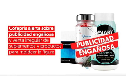 Cofepris: Utilizan publicidad engañosa