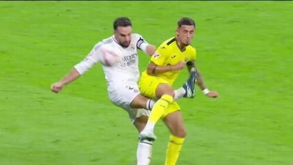 DEPORTES: El momento de la lesión de Dani Carvajal ante Villarreal
