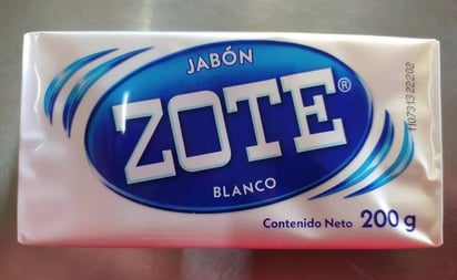 SALUD: El jabón Zote incluye ingredientes como aceite de coco y glicerina, conocidos por sus propiedades humectantes y limpiadoras