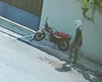 Policiaca : El hecho fue denunciado por la propietaria de la motocicleta. 