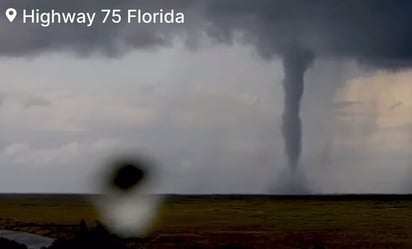 Huracán Milton genera tornados en Florida