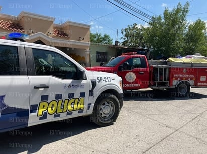 policiaca: Afortunadamente no hubo personal lesionadas.