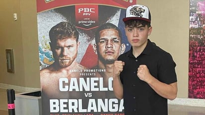 Canelo Álvarez: Alejandro soñaba con conocer a Canelo, pero para el joven de Río Rico, Arizona, se veía imposible.