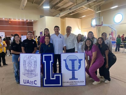 Salud mental: Se llevó a cabo por parte de los alumnos de la Universidad Autónoma de Coahuila