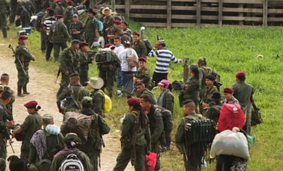 Fuerzas militares: Pobladores viven crisis humanitaria, afirman. 
