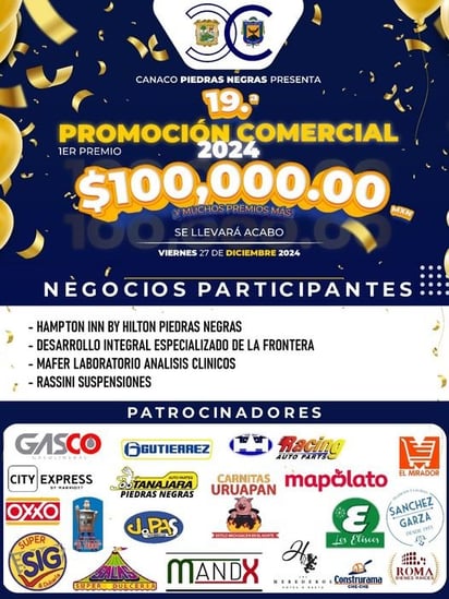 Canaco : La promoción busca agradecer a los clientes por su preferencia durante el año.