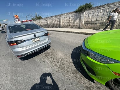 Chocan dos vehículos en Los Bosques