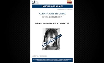 adolescente desaparecida: Lana Alexa confirmó que su ausencia fue voluntaria, lo que llevó a la cancelación de la carpeta de investigación. 