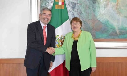 De la Fuente se reúne con Michelle Bachelet; revisan agenda multilateral