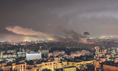 centro de mando de Hezbolá: Siguen los bombardeos israelíes en Beirut. 