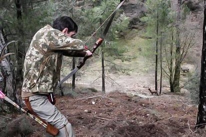 cacería de venado: Cazadores deben acercarse a menos de 100 metros del venado.
