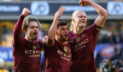 Manchester City : Manchester City derrotó al Wolverhampton como visitante en la Premier League y al momento es líder solitario de la competencia