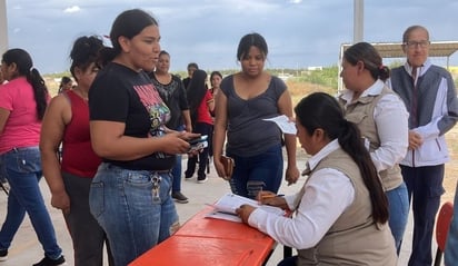 SALUD: Lo anterior lo dio a conocer Aida Mata Quiñones, delegada del Bienestar región Desierto.
