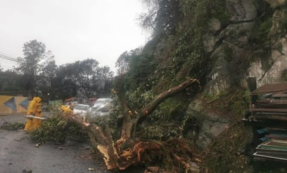 lluvias : Los lesionados no se reportan en estado grave. 