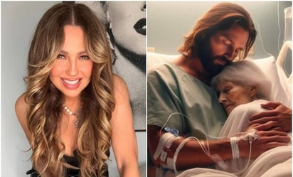 Thalía : Thalía ora por la salud de su hermana Ernestina, comparte plegaria