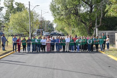 Obra vial es entregada la colonia Francisco I. Madero